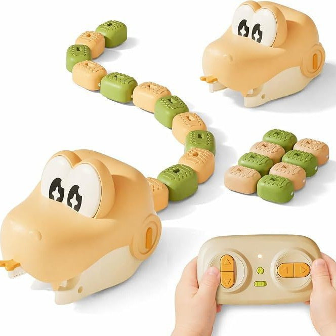 Jouet électrique télécommandé Magnetic Swallowing Snake Cadeau éducatif pour les enfants