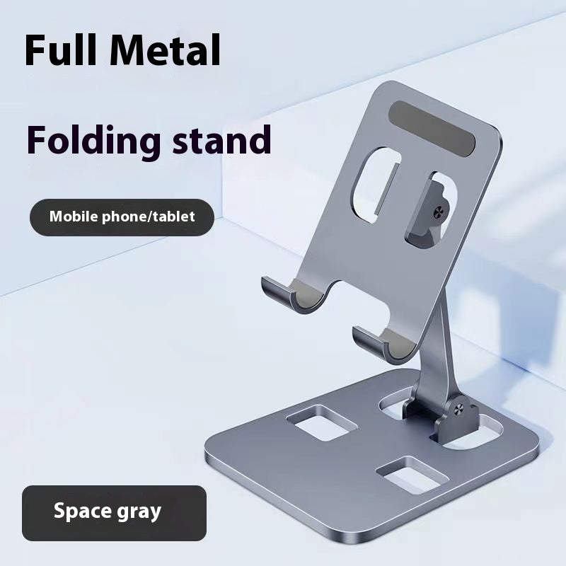 Rajustement multi-angle de pliage de bureau Porte-téléphone en alliage complet