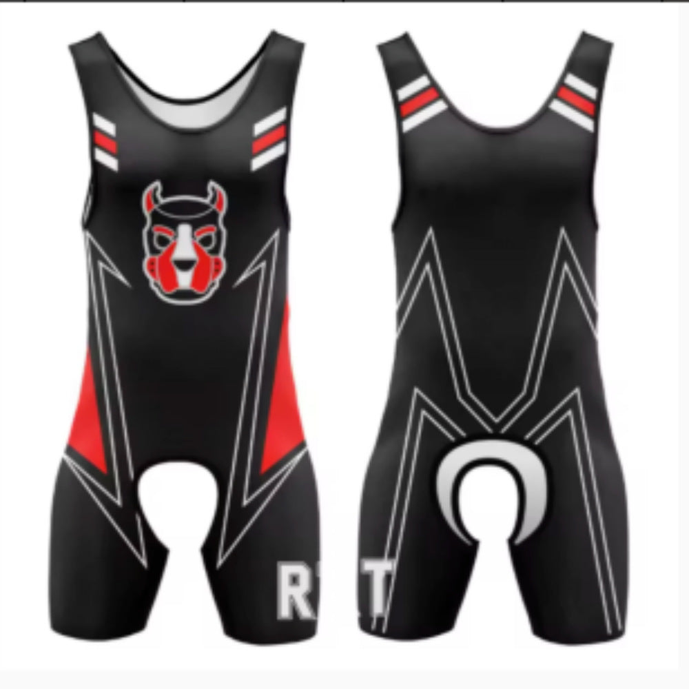 Body-head pour chien avec Cutouts Wrestling Suit