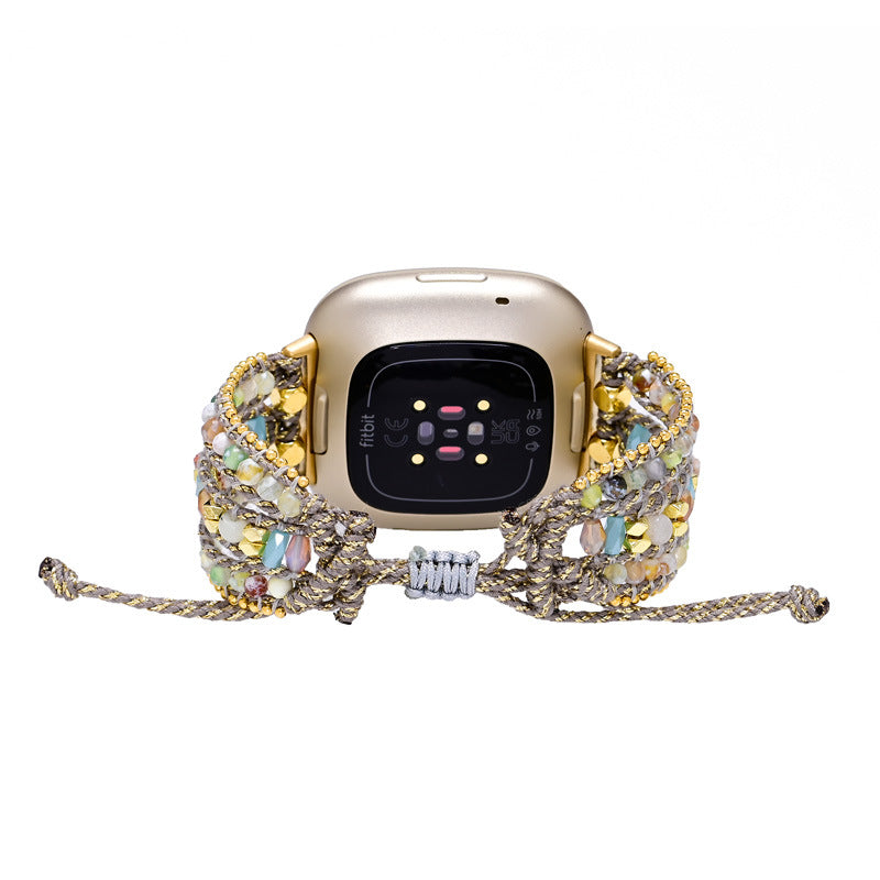 Bracelet de montre Phoebe de style bohème naturel et vintage