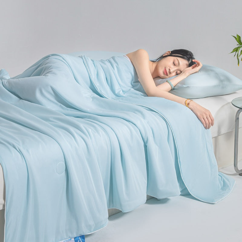 Quilt d'été en soie glacée fraîche et fine