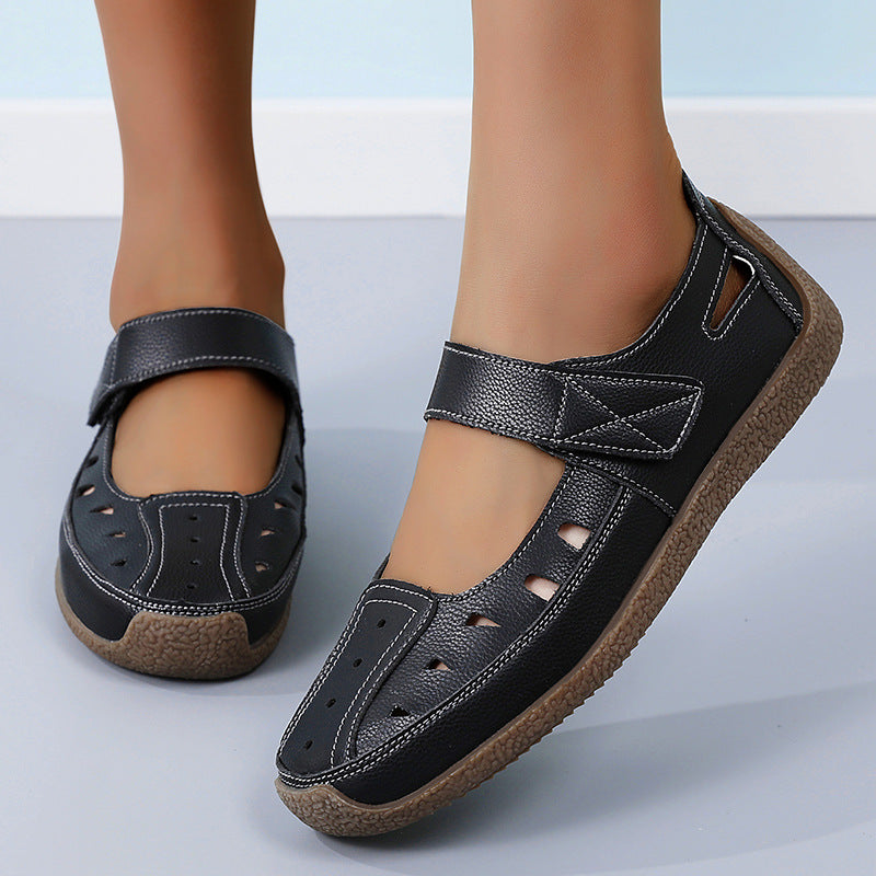 Sandales rétro faites à la main pour femmes