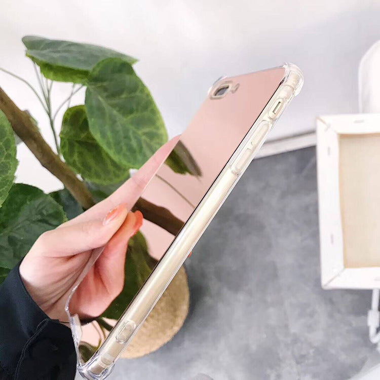 Boîtier de téléphone de protection souple tout inclus pour miroir Shell