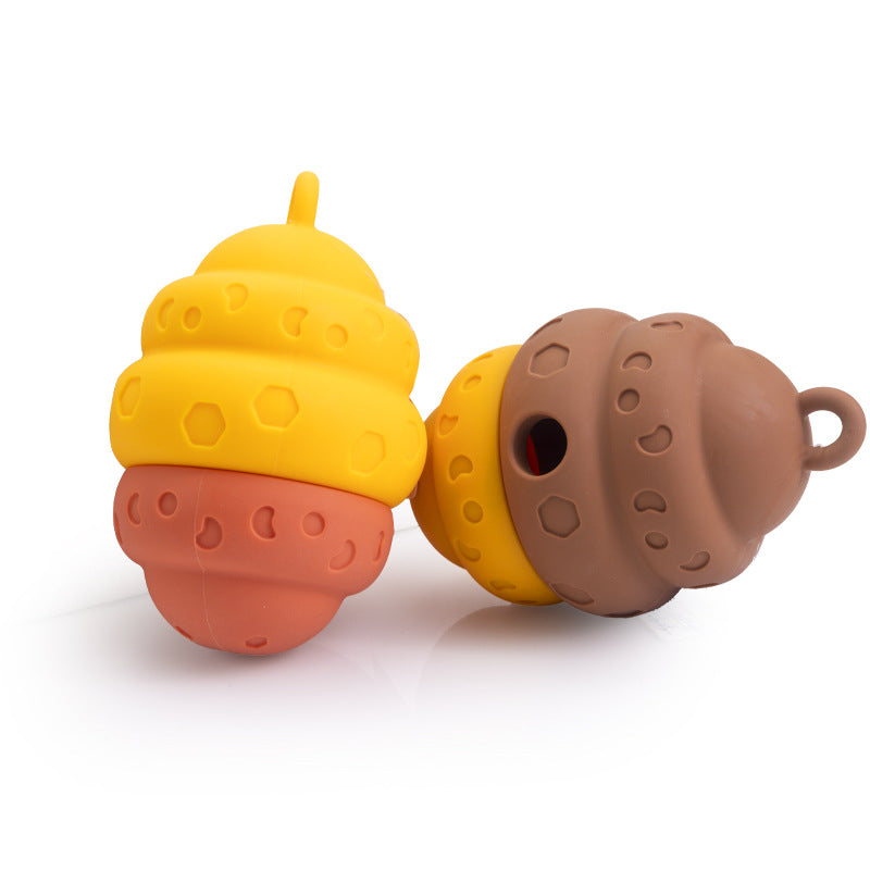 Dog Chew Toy Shockproof Food Dispenser