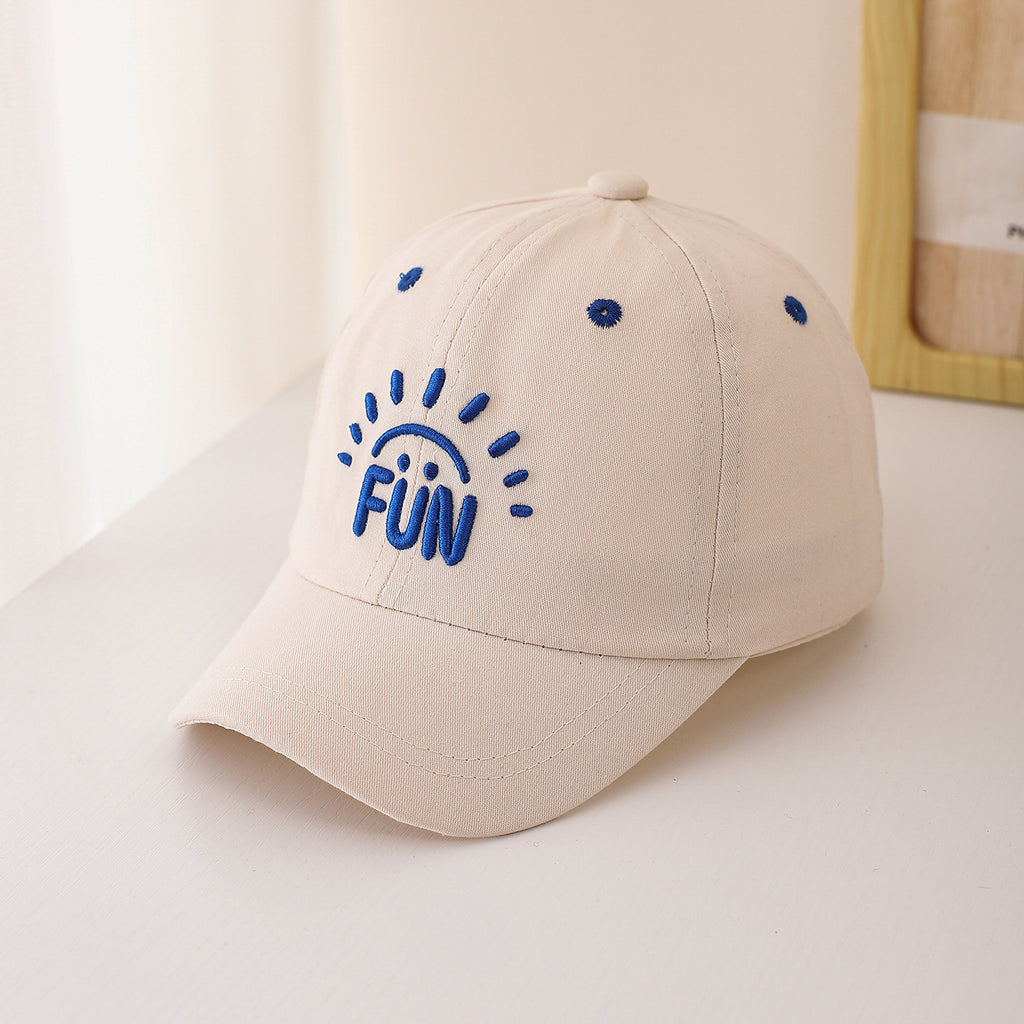 Lettre tridimensionnelle de couleur unique pour enfants Broderie solaire réglable Simple Casual B