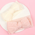 Bande de cheveux bébé Polyester double couche Bow