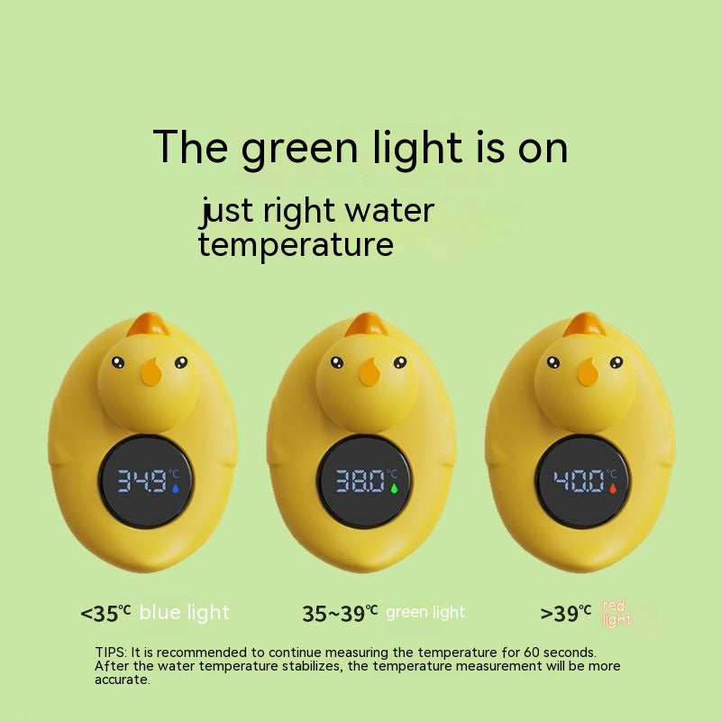 Thermomètre de bain pour bébé Version électronique de l'eau rechargeable