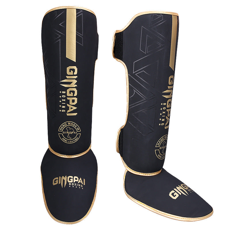 Sanda Free combat même protection équipement cheville soutien Shin garde