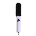 Peigne de redressage portable à affichage numérique qui endommage les cheveux