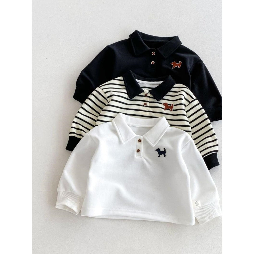 Chemise à manches longues pour enfants