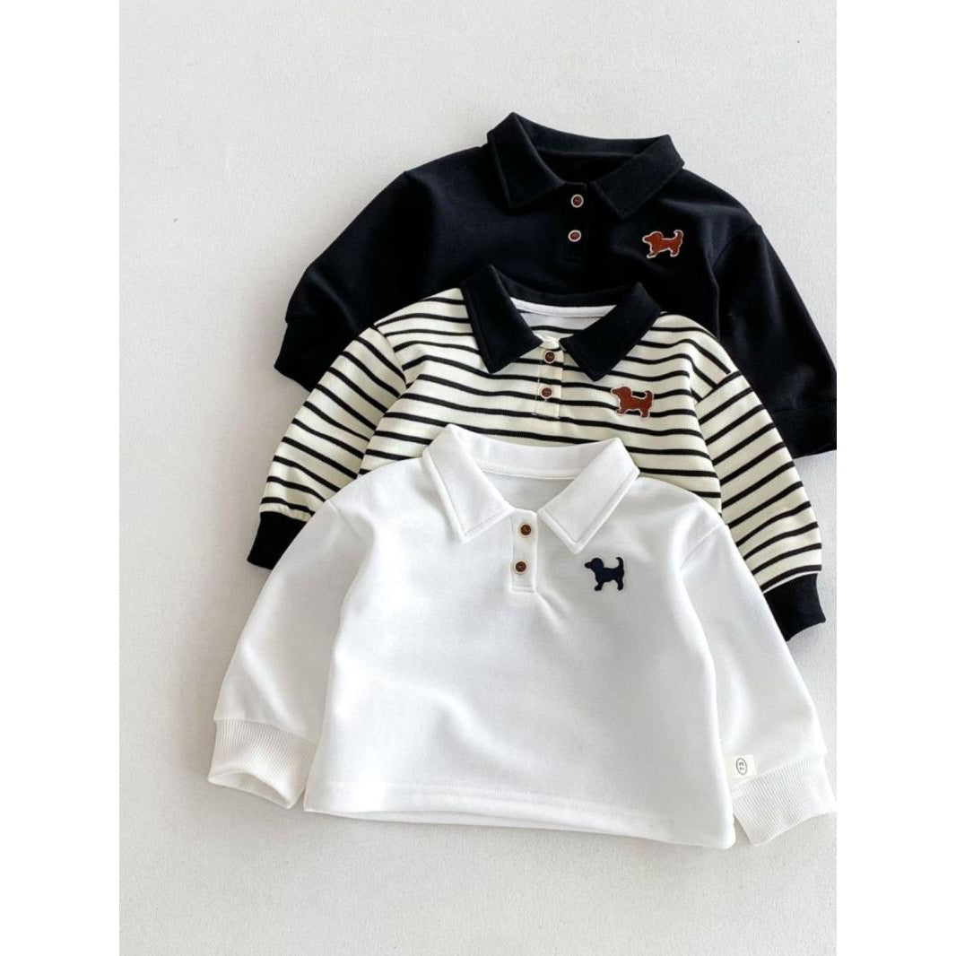 Chemise à manches longues pour enfants