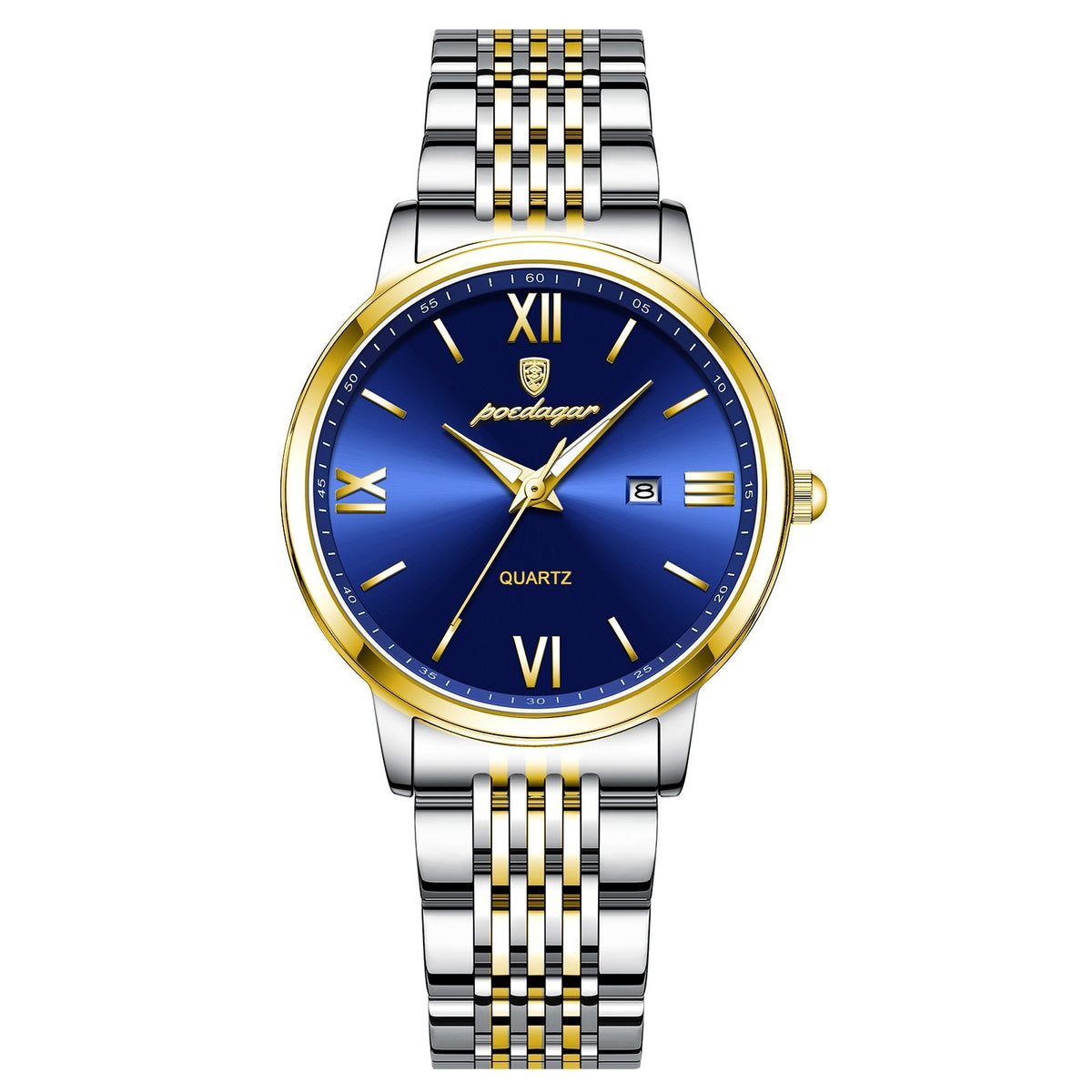 Montre de mode lumineuse ultra-mince pour femme