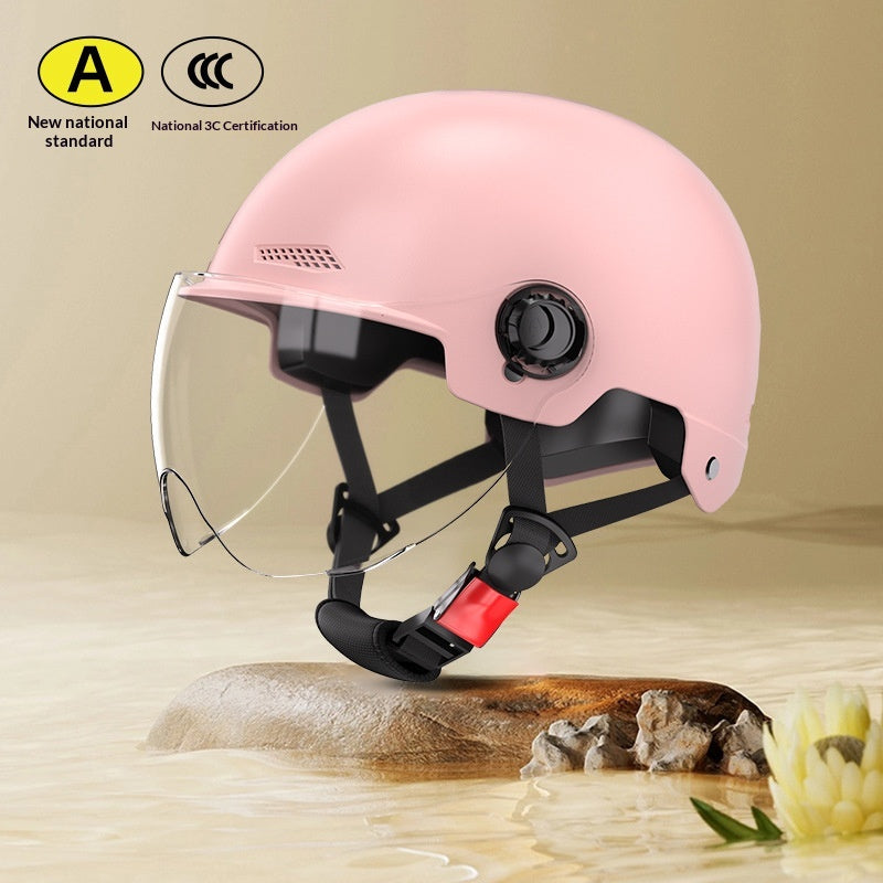 Femmes Summer Sun-Protection Half Casque