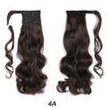Perruque de fibre chimique dynamique Velcro Ponytail