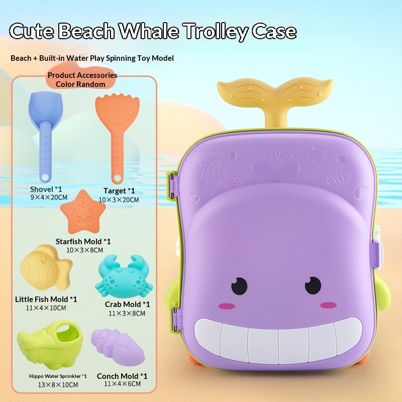 Ensemble de jouets de bain de plage pour enfants et bébés Outils complets de jeu de sable
