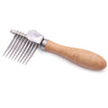 Brosse de toilettage pour animaux de compagnie pour enlever les nœuds et la fourrure des chats
