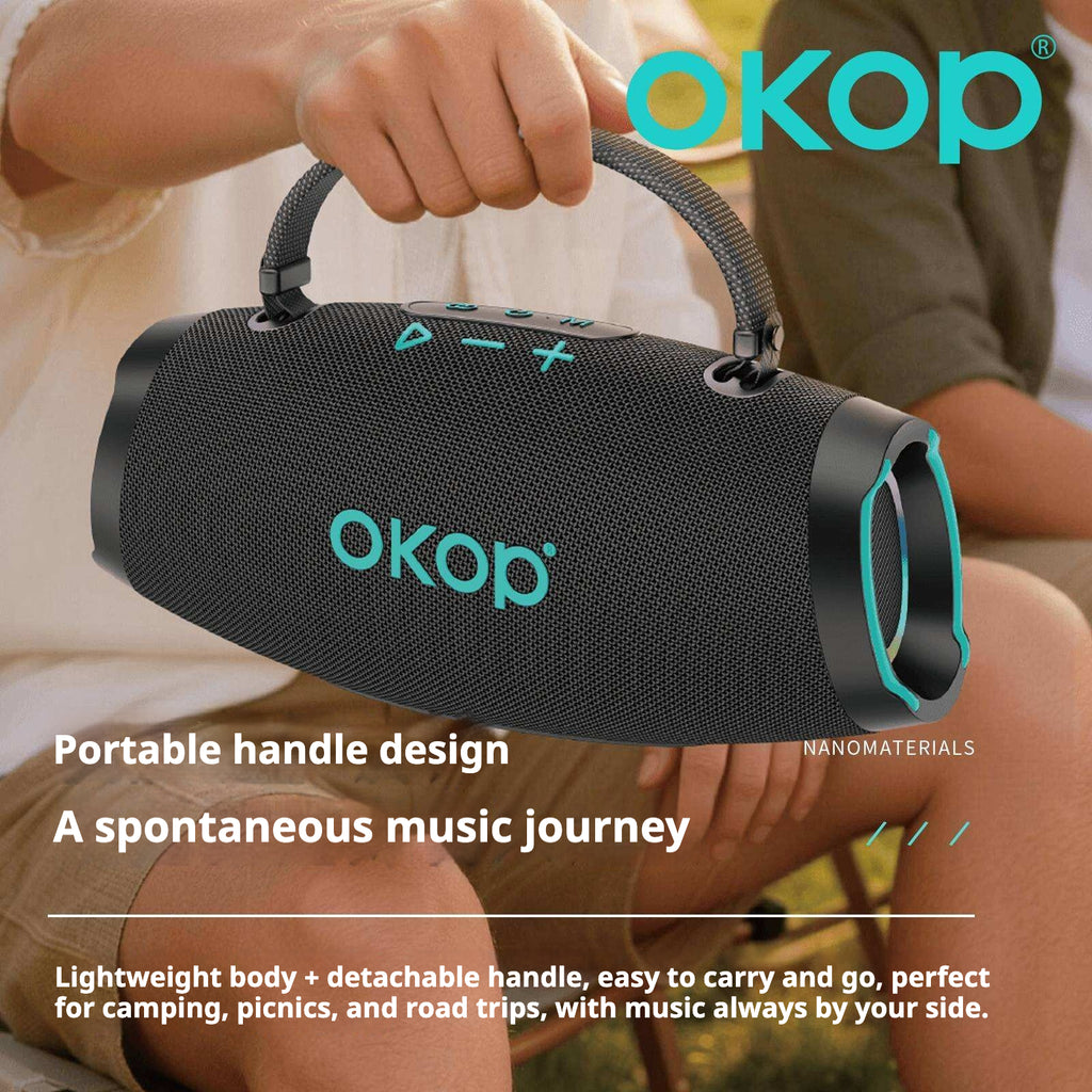 KP-8006 Audio Subwoofer Haut-parleur Bluetooth portable extérieur haute puissance avec lumière couleur RGB