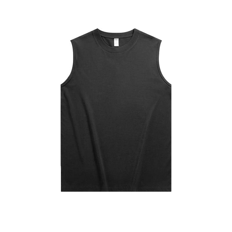 Undershirt en coton massif pour homme Saison d'été