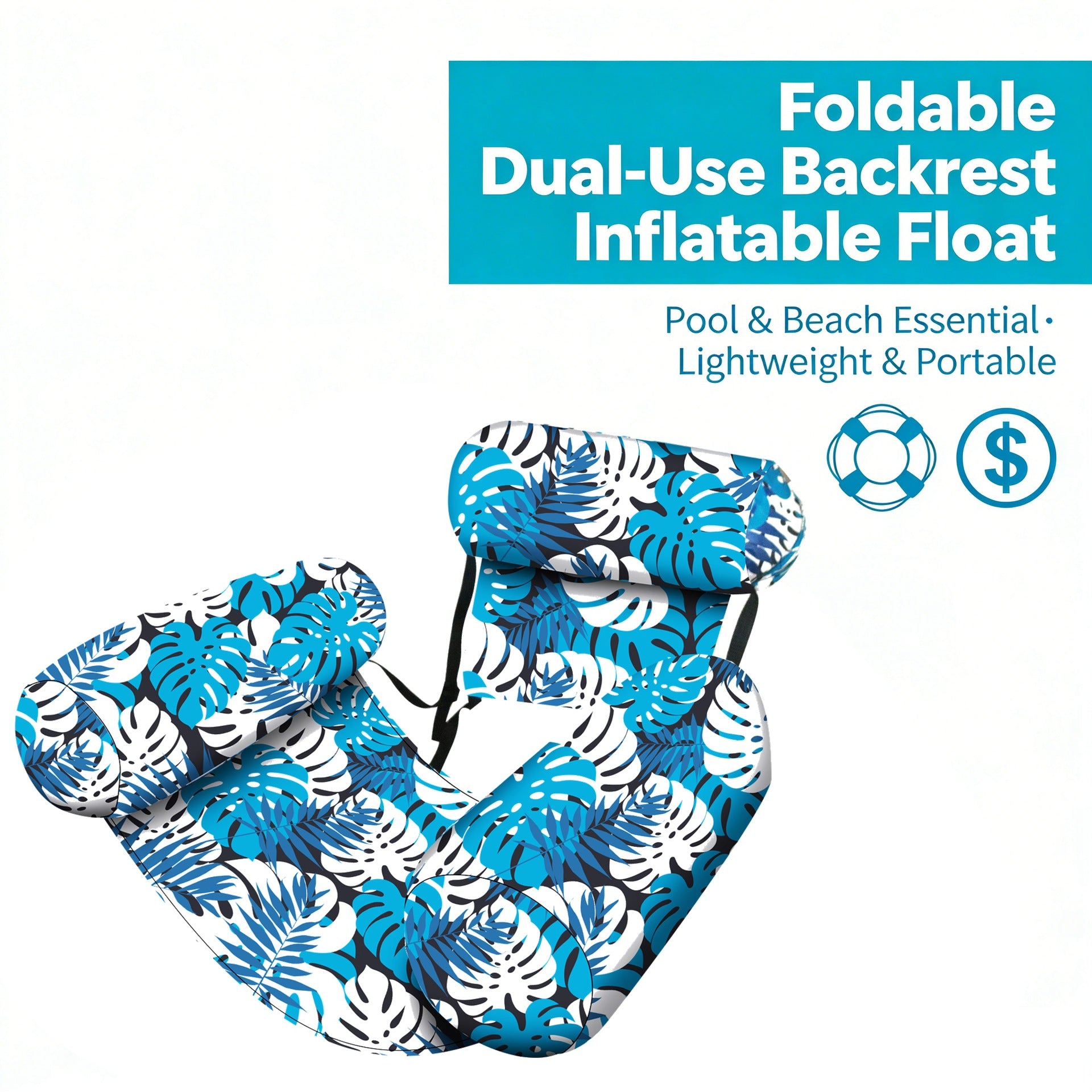 Siège gonflable à eau Lit flottant