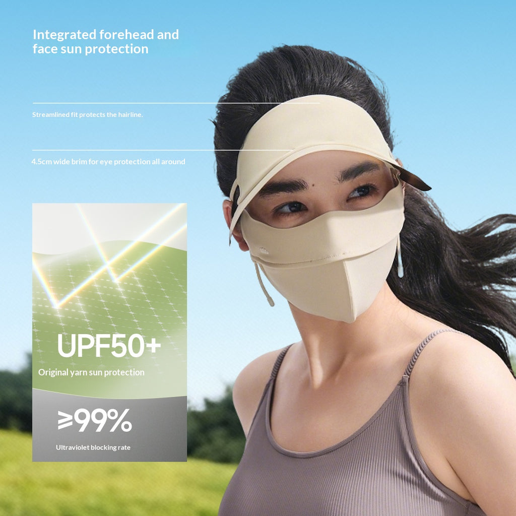 Masque visage écran solaire Protection UV