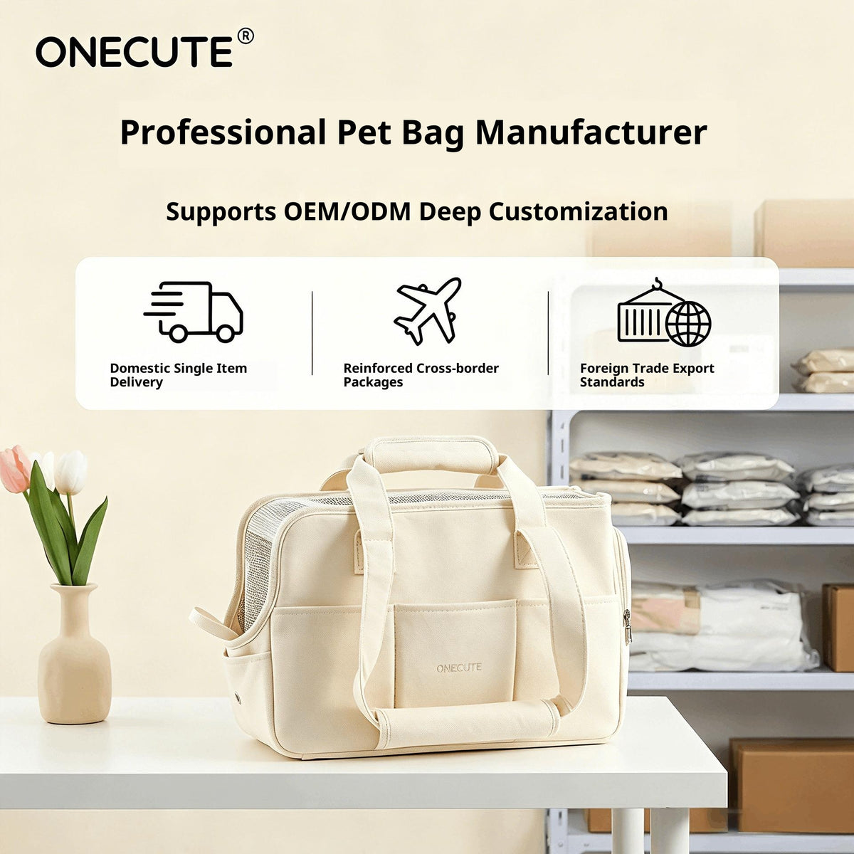 Breathable and Lightweight Cat and Puppy Carrier Bag