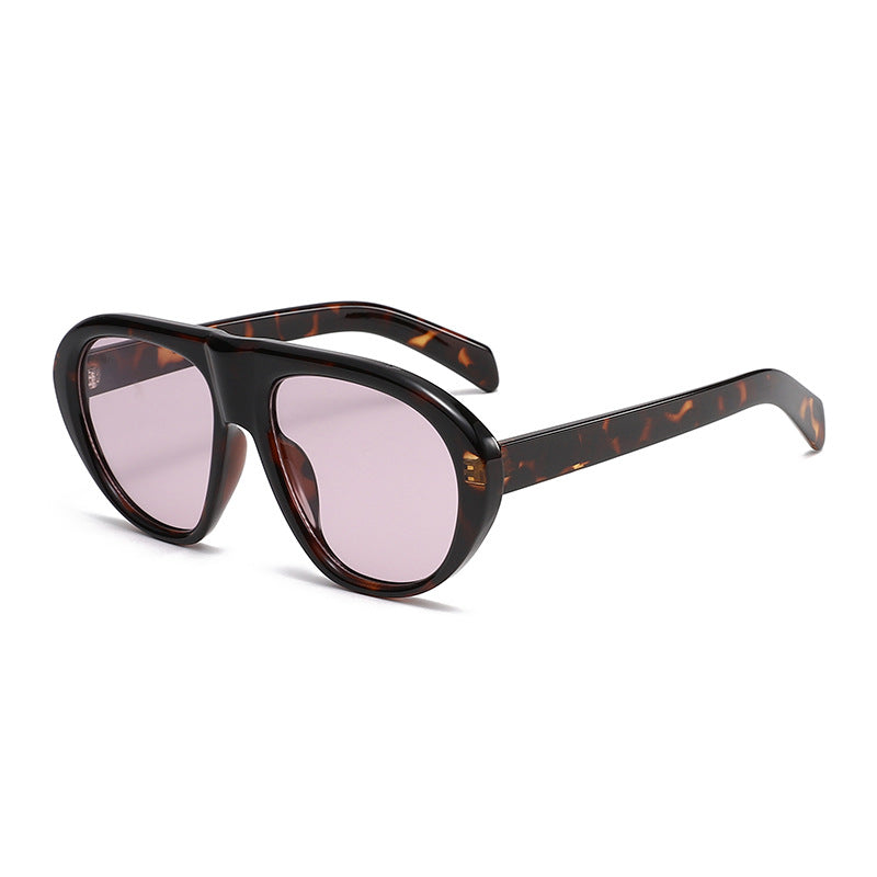3706 Lunettes de soleil Aviator surdimensionnées
