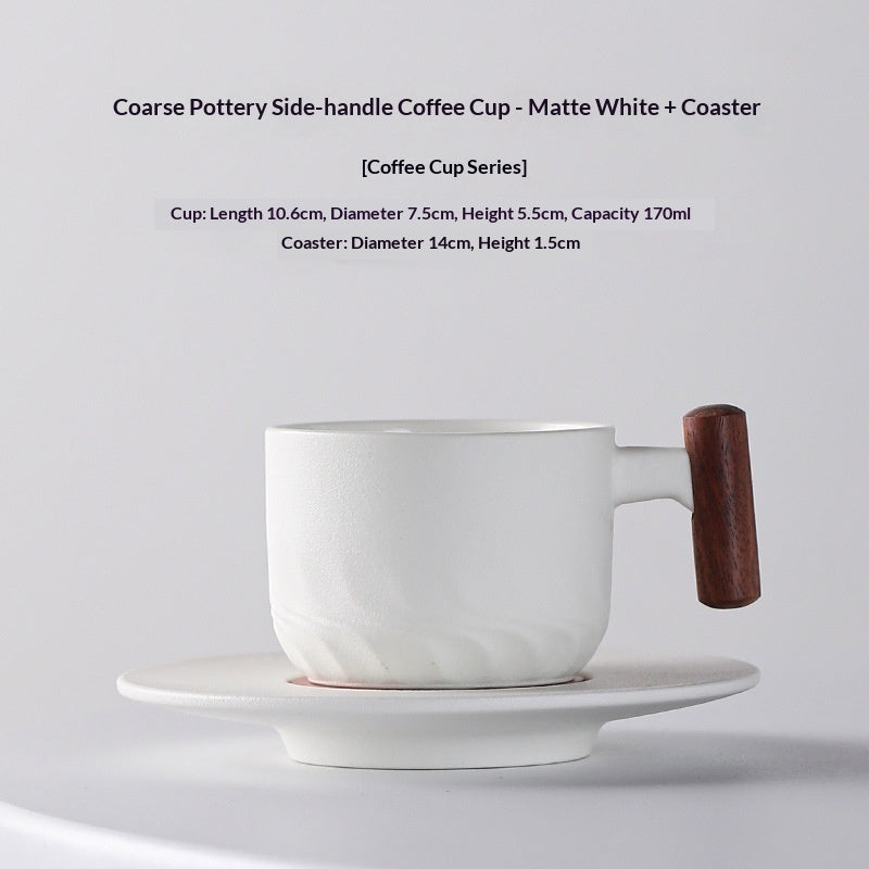 Coupe de café et de l'eau en céramique