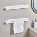 Porte serviette murale blanc-1 pièce