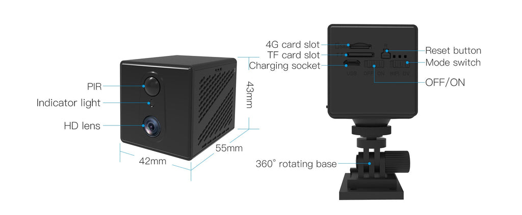Caméra de surveillance sans fil