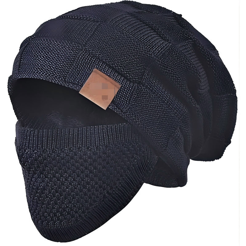 Chapeau de pull chaud tendance européen et américain avec un motif plat classique