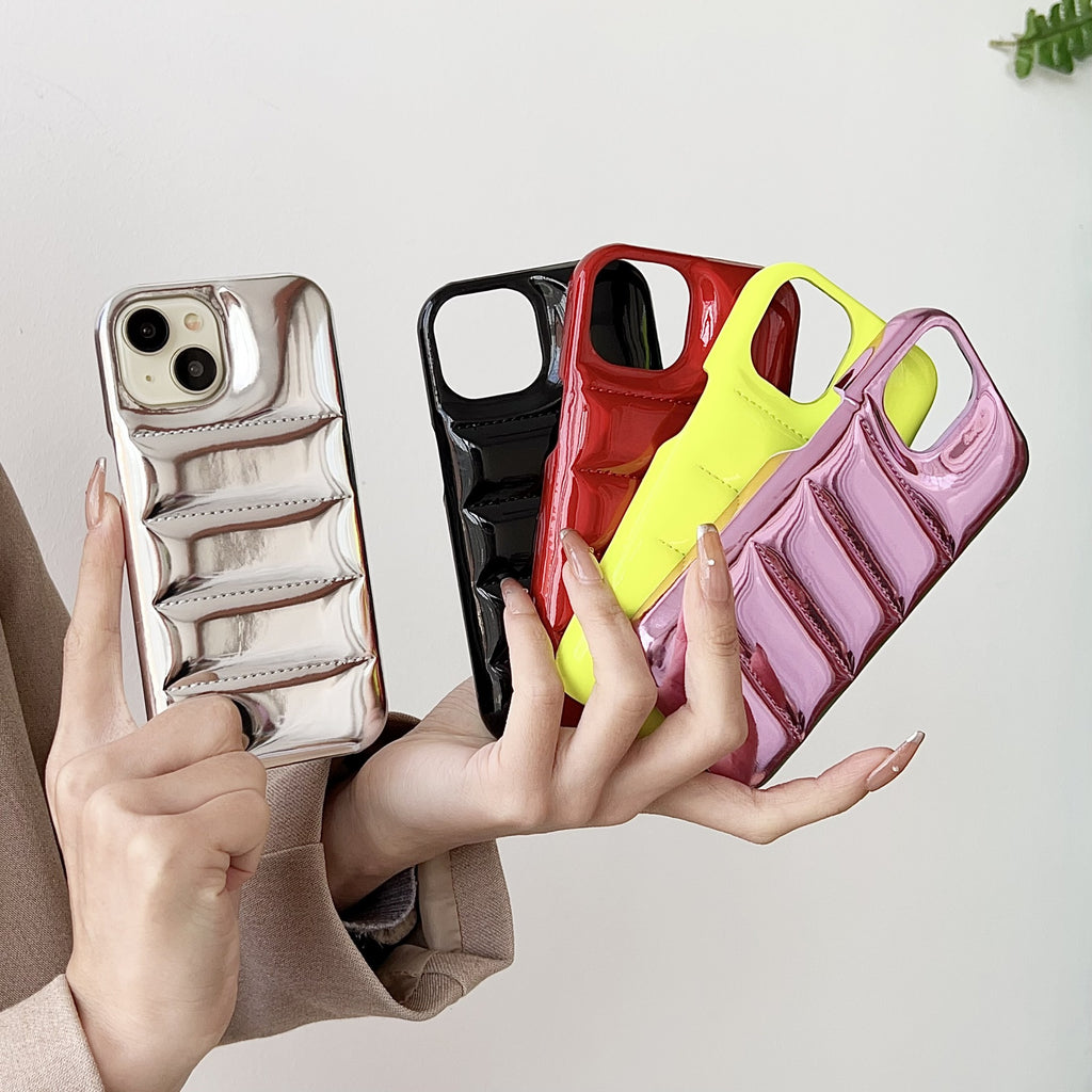 Applicable 17h Aurora Down Jacket Glossy High-End Téléphone Laser Case