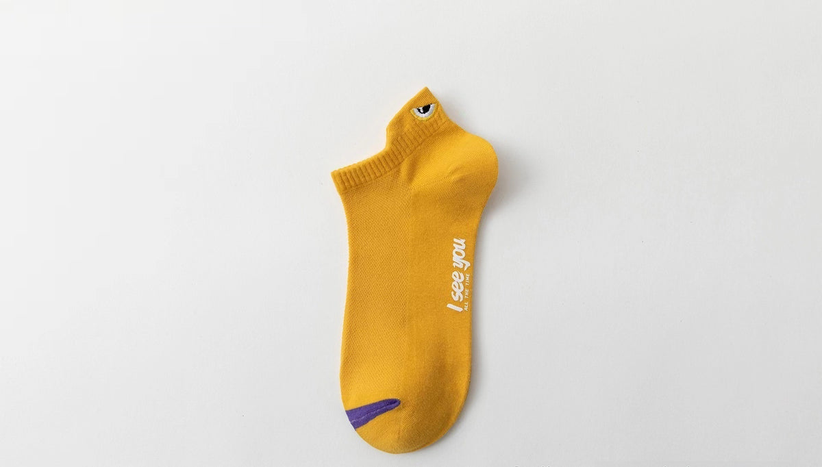 Chaussettes de basketball tendance pour les jeunes à faible sommet respirant en boucle d'oreille