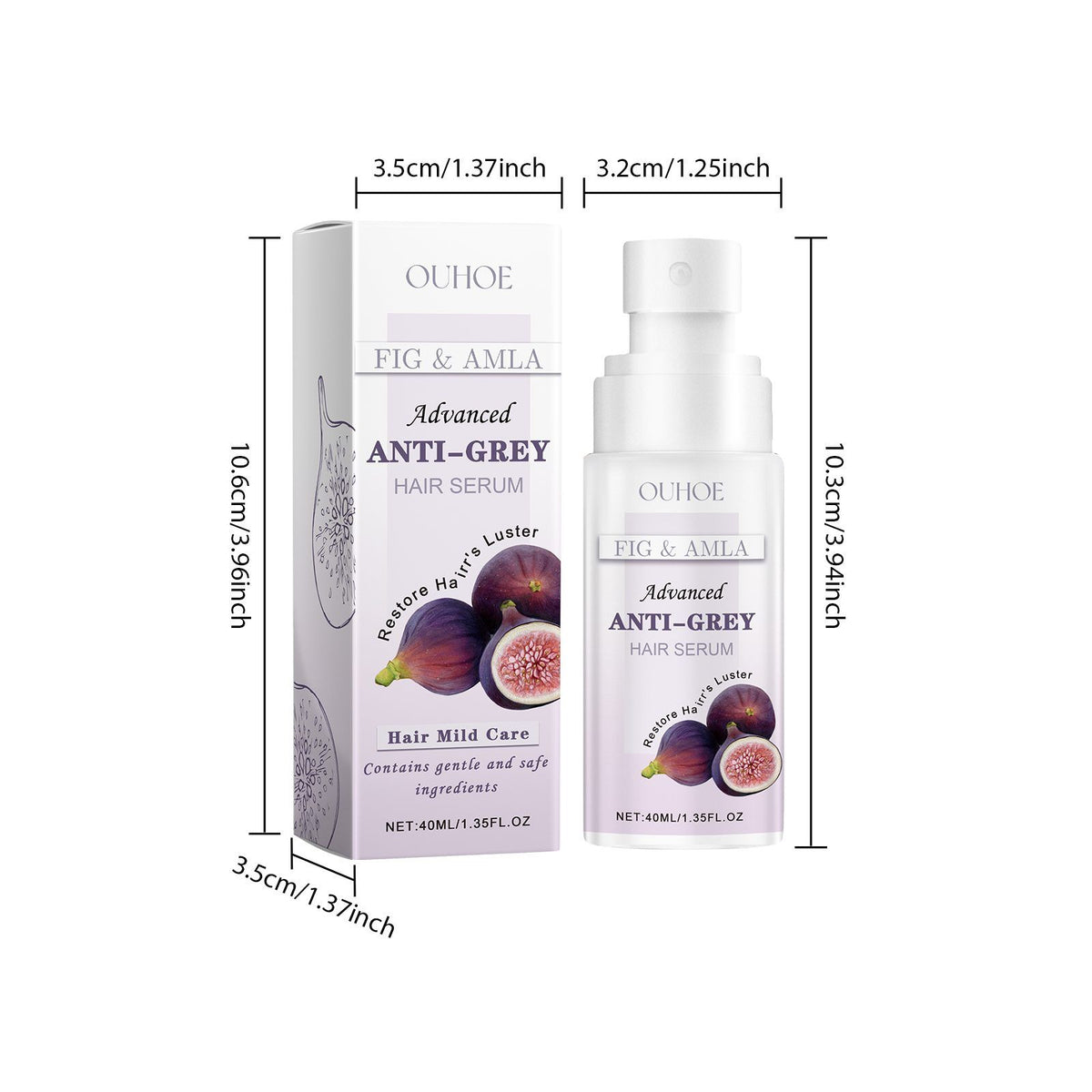 OUHOE Sérum de soins capillaires