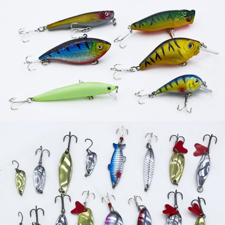 Lure Suit 132 pièces Suit Multi-fonction pleine couche de natation Lure de l'équipement de pêche Soft Bai