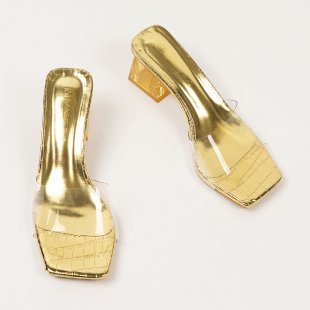Women's Square Heel Slingback Sandals
