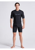 Maillot de bain à moitié manches à séchage rapide Snorkeling Surf Maillot de bain