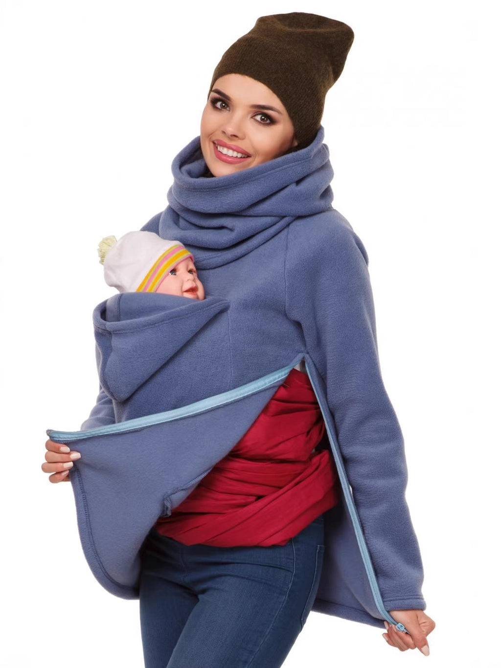 Aliexpress Amazon Femmes Automne et hiver Multifonctionnel Sweatshirt Kangaroo Vêtements de dessus