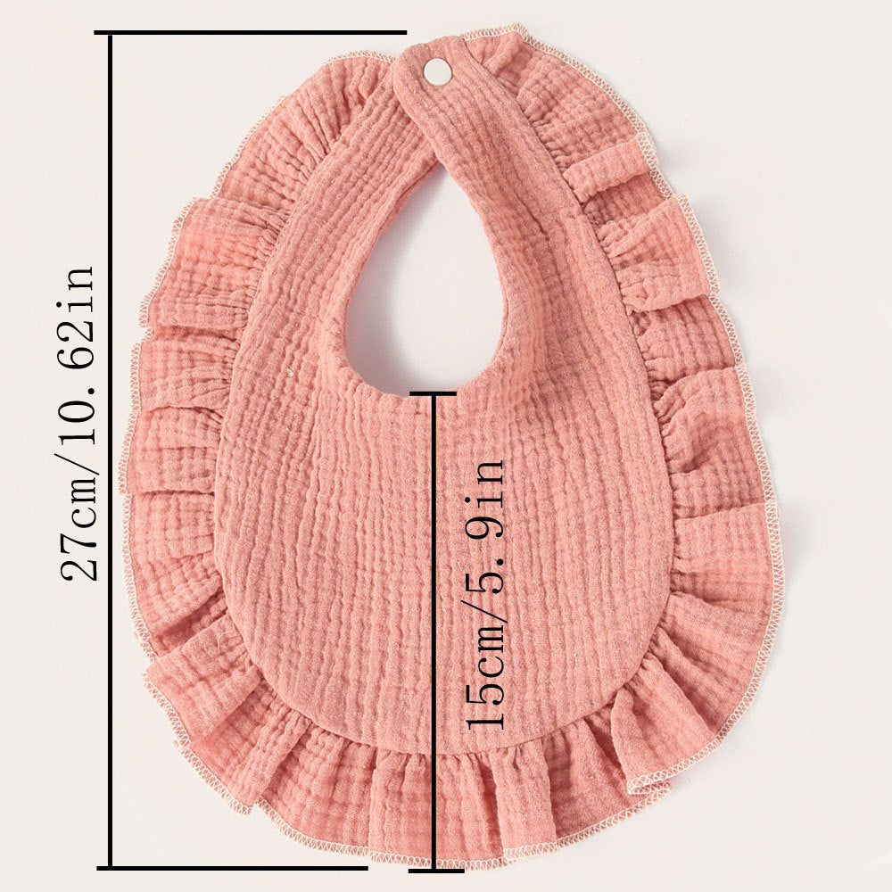 Bébé Muslin Bibs Bandana Drool Bibs pour les garçons et les filles unisexes