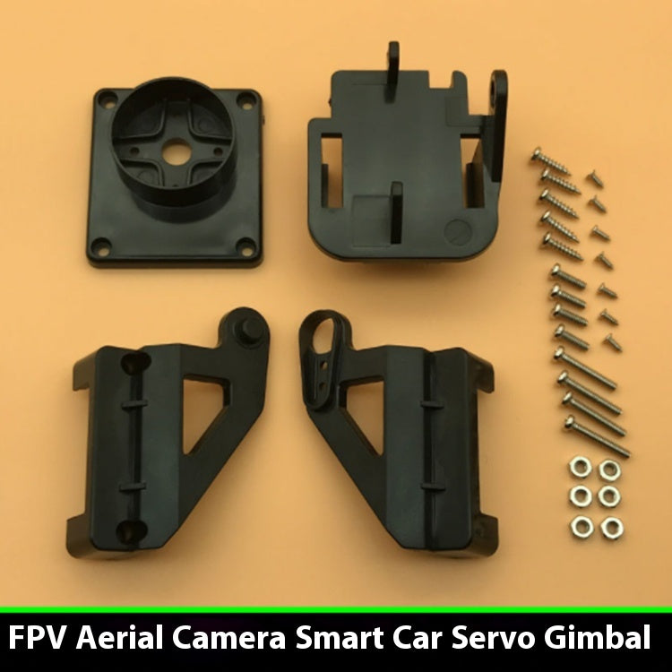 Dual-Axis Gimbal Ultrasound Camera FPV Brackets Smart Car