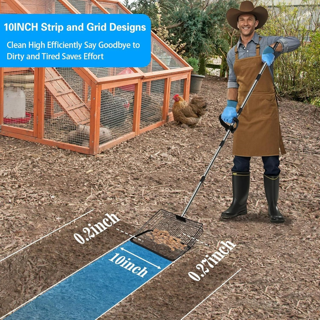 Outil de nettoyage stable – outil de 25 cm avec poignée ergonomique pour diverses tâches de nettoyage Et