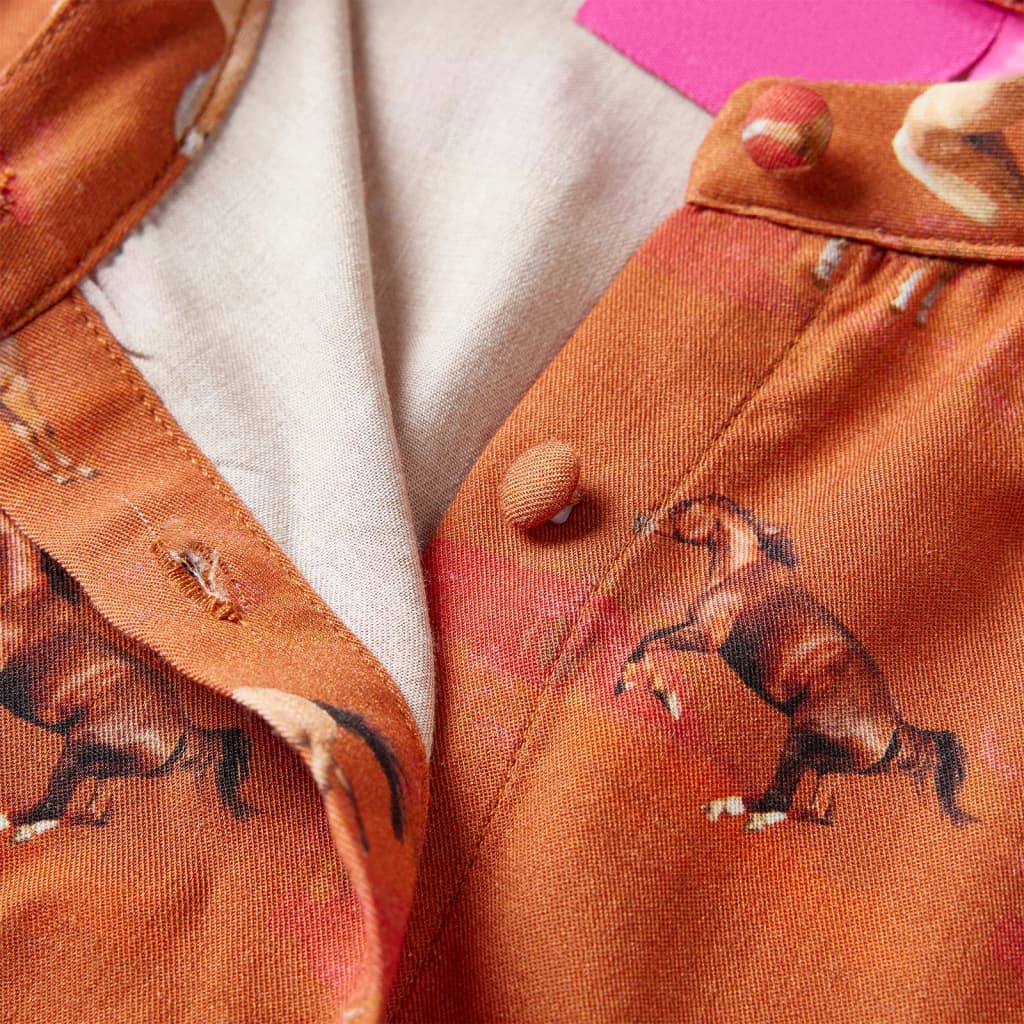 Robe pour enfants cognac taille 116