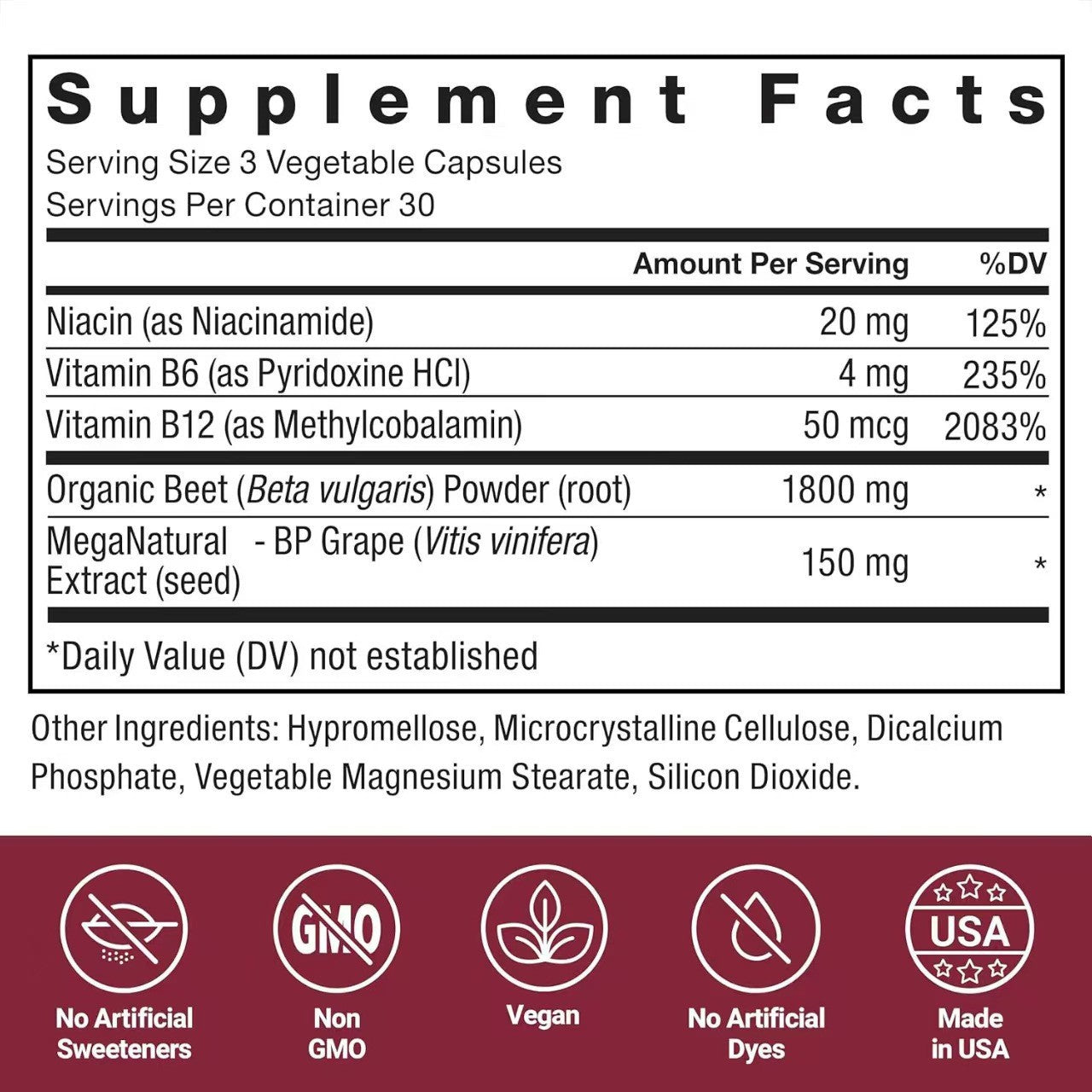 Oxyde nitrique Capsules de betteraves NITRILIXOE Poudre BetaineFactory Ventes directes