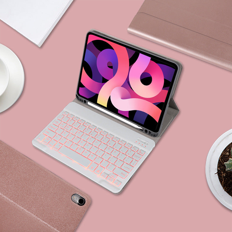 Contrôle de clavier Ipad de protection de fente de stylo Bluetooth sans fil