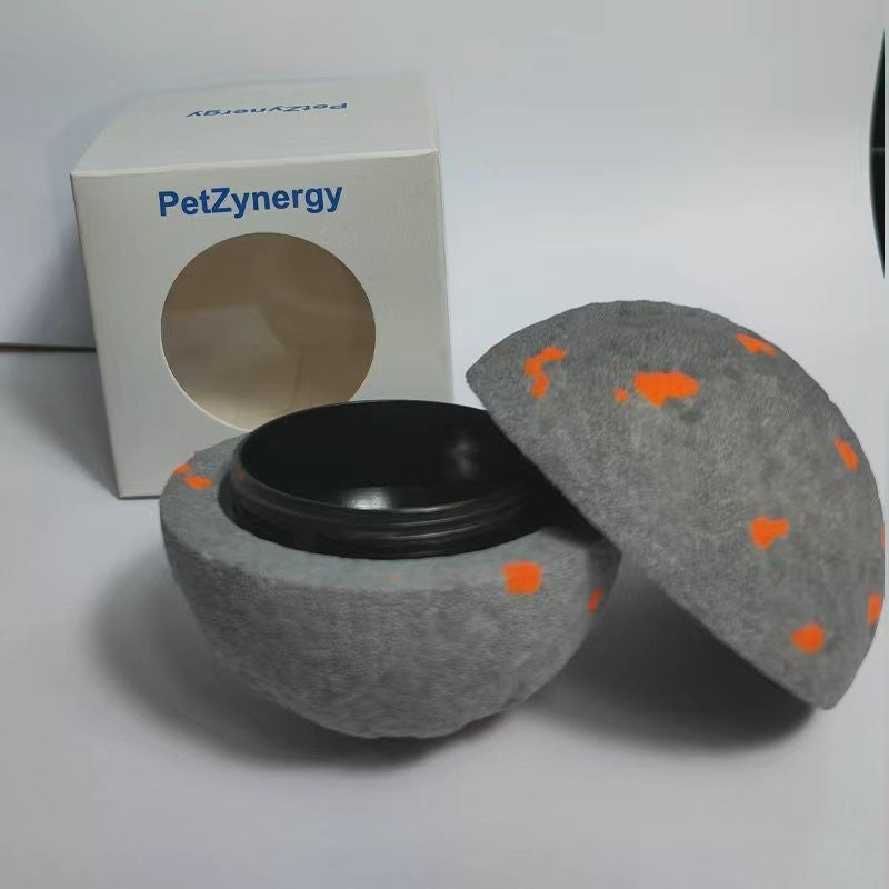 Pet Electric Smart Rolling Ball Spinning Sound Game Teether Toy
