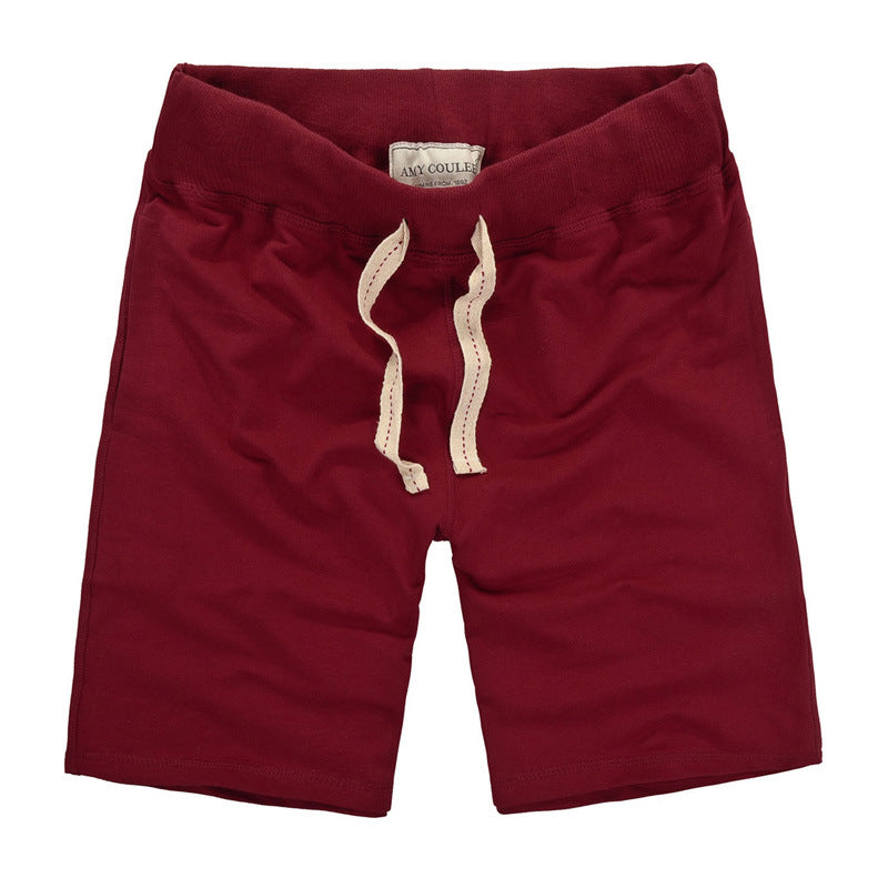 Hommes polyvalents et faciles à assortir shorts de sport souple