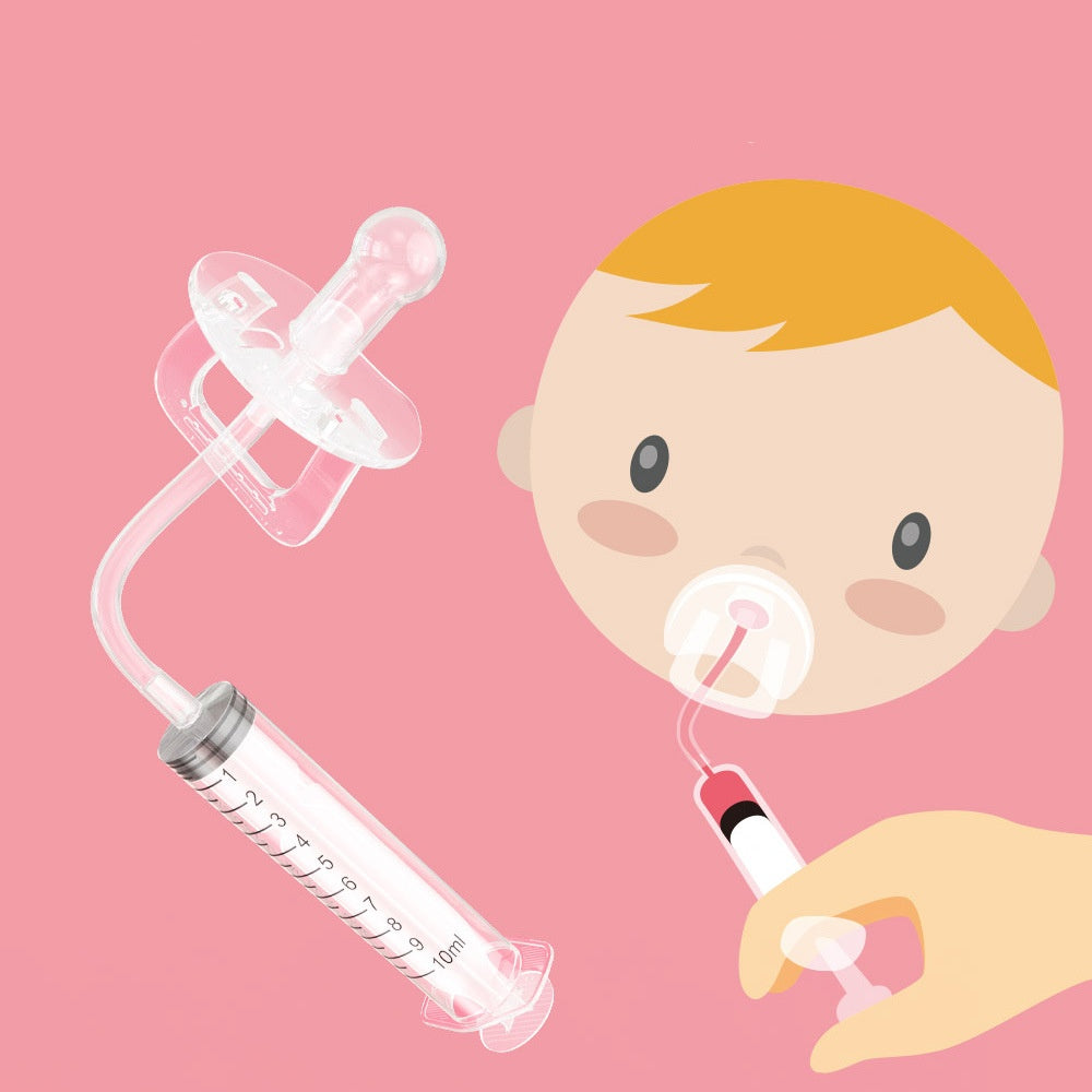 Bébé Choke Preuve enfants 3 ans vieux Syringe alimentation médicaments Utensile