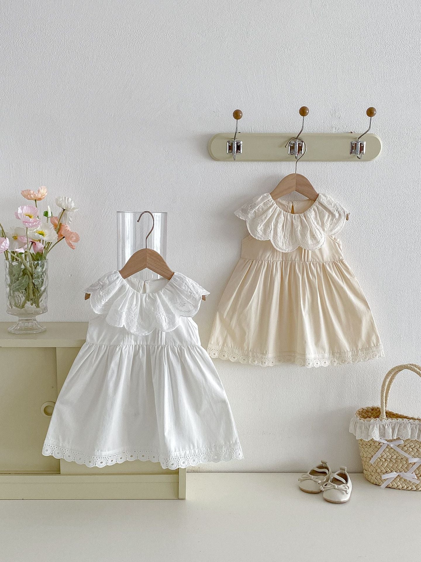 Vêtements d'été pour enfants Robe princesse en dentelle