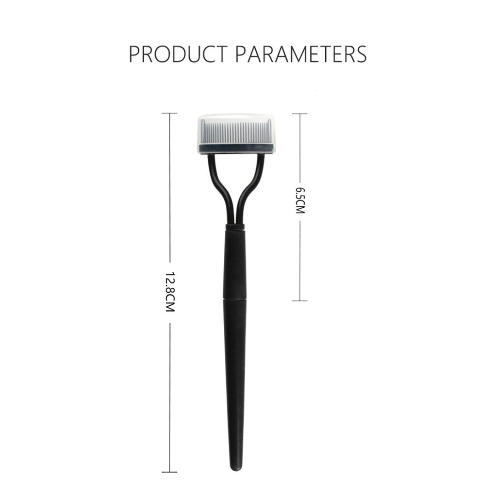 1 Pcs Séparateur de cils Dents métalliques Cils pliables Curler Beauté Maquillage Inoxydable