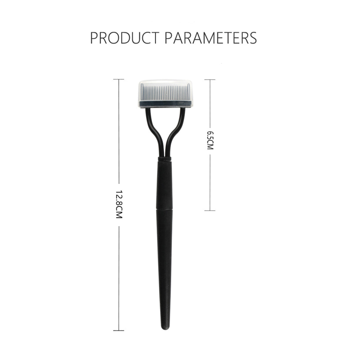 1 Pcs Séparateur de cils Dents métalliques Cils pliables Curler Beauté Maquillage Inoxydable