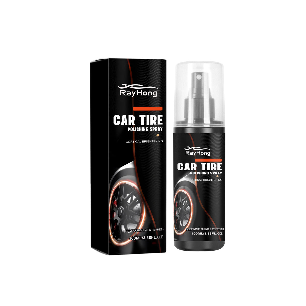 Vaporisateur de polissage des pneus automobiles